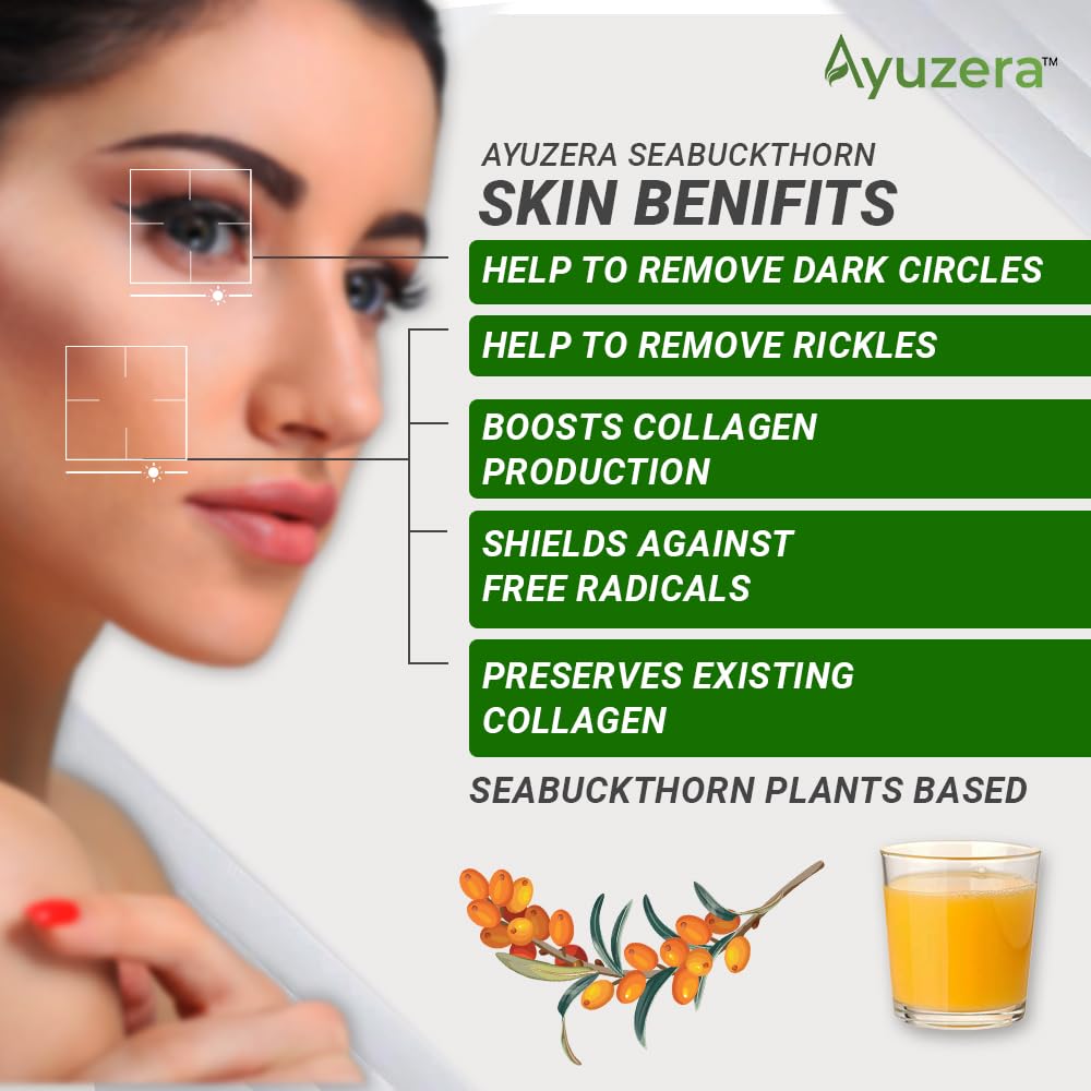 Ayuzera Vitamin C Himalayan Sea Buckthorn Pulp Juice