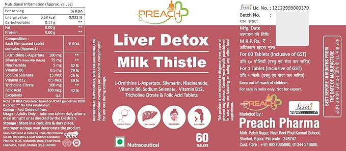 Liver Detox Milk Thistle