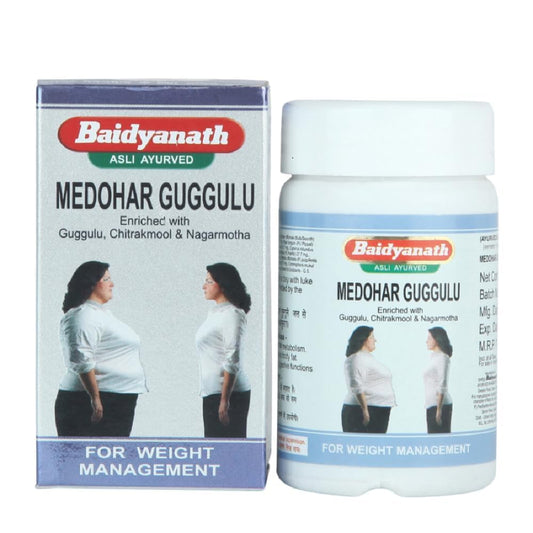 Baidyanath Asli Ayurved Medohar Guggulu - 120 Tab (Pack Of 3)
